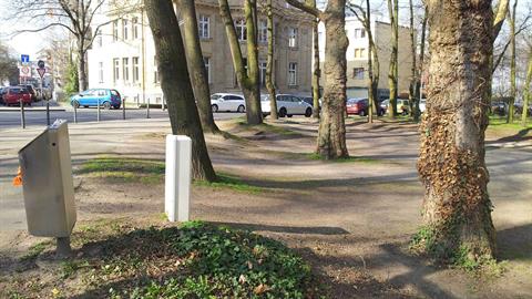 Sanierung der Grünanlage rund um die Bismarcksäule